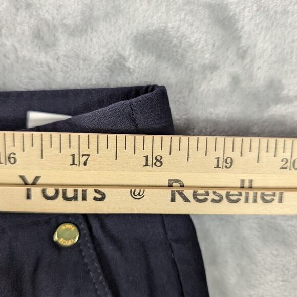 Anne Klein Pants Womens 2X Pull on Elastic Stretch Navy Blue Work Office Career - Picture 3 of 9